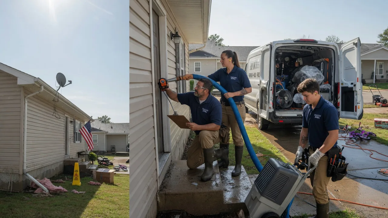 Ceiling Water Damage Restoration in West Pittsburg, PA near me